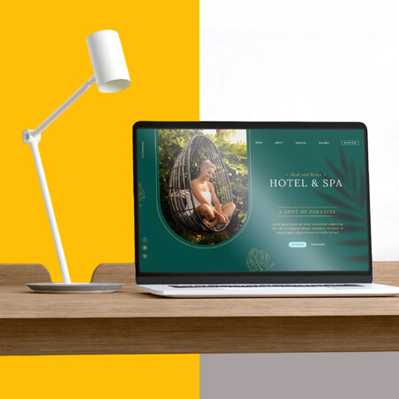Business card website