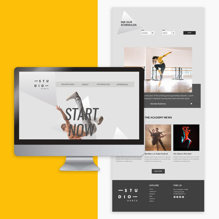 Landing page